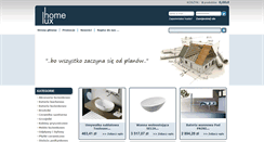 Desktop Screenshot of homelux.pl