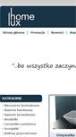 Mobile Screenshot of homelux.pl